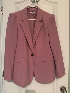 Bar III Dusty Rose Single-Button Blazer